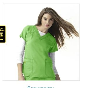 WonderWink Lime Green Scrubs NWOT